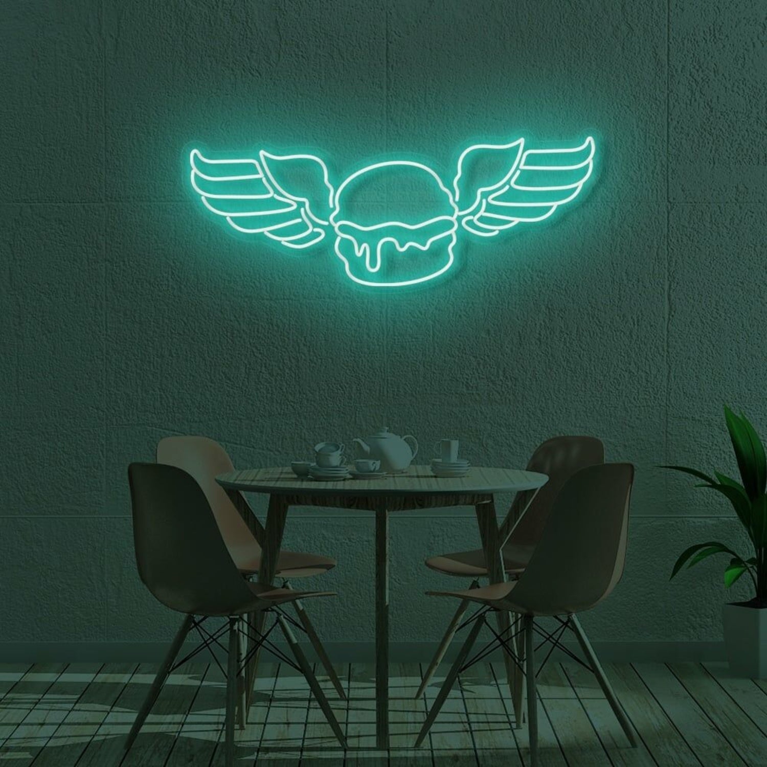 Burger Angel Led Sign | Shineneon