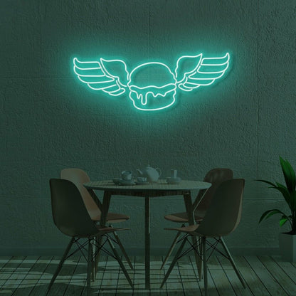 Burger Angel Led Sign | Shineneon