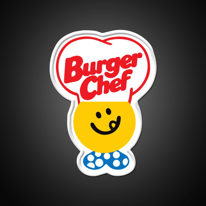 Burger Chef Defunct Chain Fast Food Led Neon Sign For Burger Place Rgb Color - Shineneon