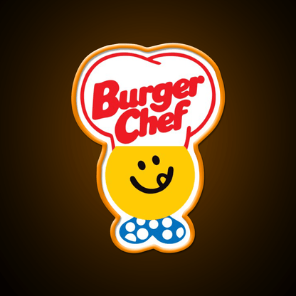 Burger Chef Defunct Chain Fast Food Led Neon Sign For Burger Place Rgb Color - Shineneon