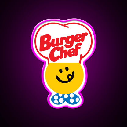 Burger Chef Defunct Chain Fast Food Led Neon Sign For Burger Place Rgb Color - Shineneon
