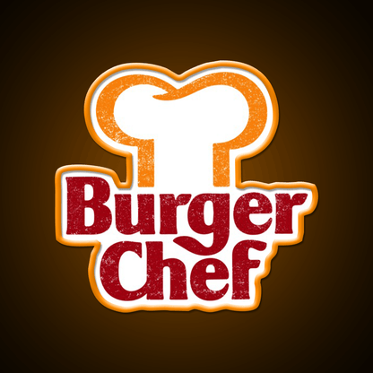 Burger Chef Fast Food Led Neon Sign For Burger Place Wall Art Rgb Color - Shineneon