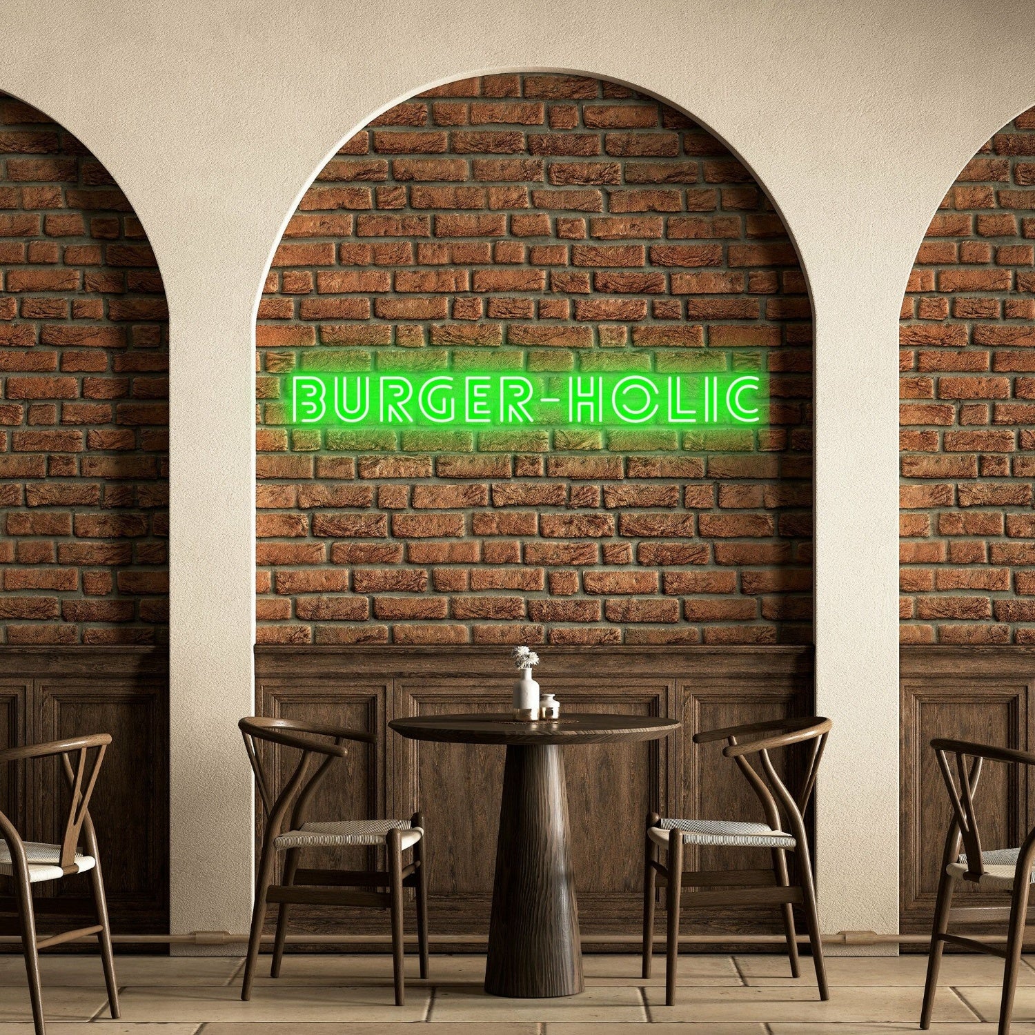 Burger Holic Mouthwatering Neon For Burger Enthusiasts | Shineneon
