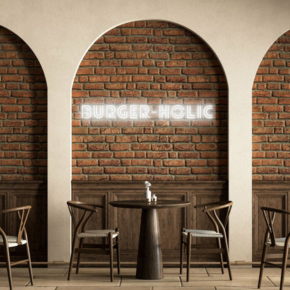 Burger Holic Mouthwatering Neon For Burger Enthusiasts | Shineneon