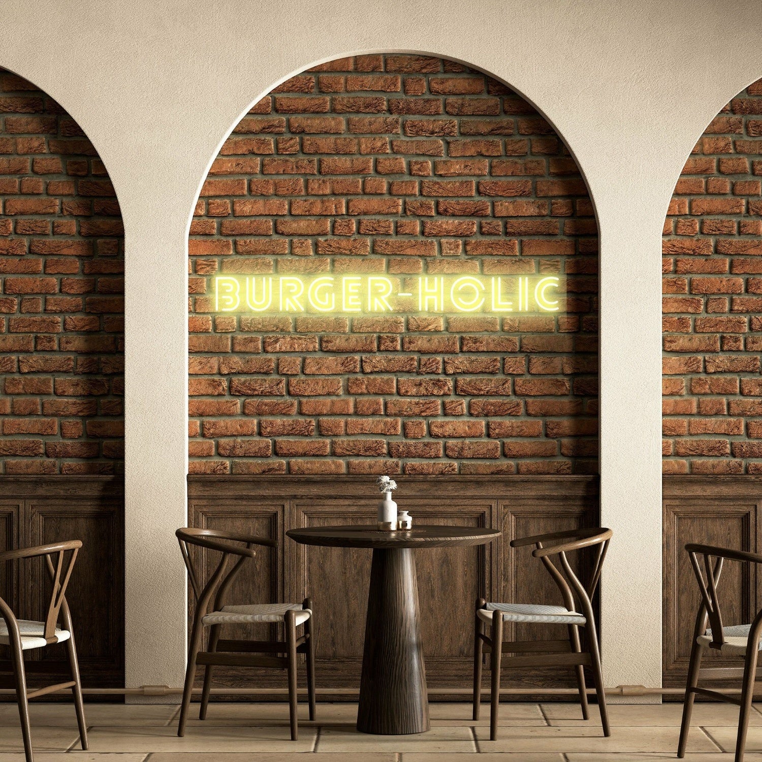 Burger Holic Mouthwatering Neon For Burger Enthusiasts | Shineneon