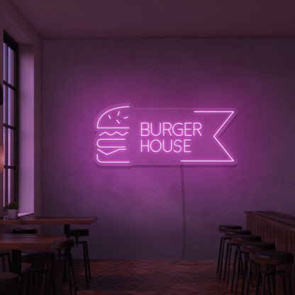 Burger House Neon Sign | Shineneon