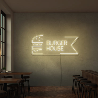 Burger House Neon Sign | Shineneon