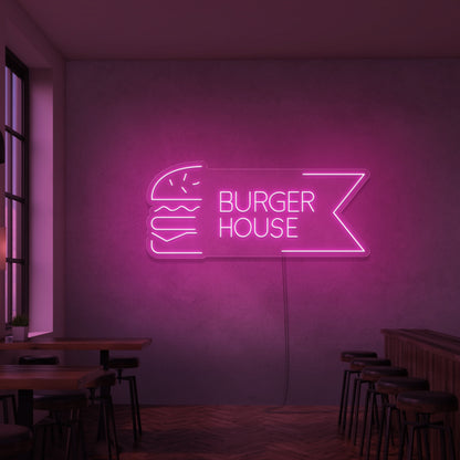 Burger House Neon Sign | Shineneon