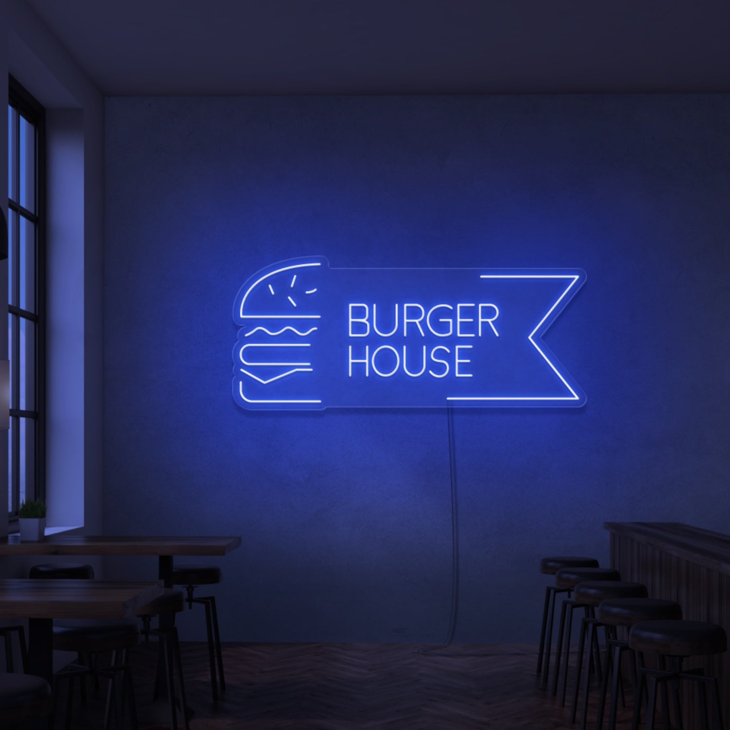 Burger House Neon Sign | Shineneon