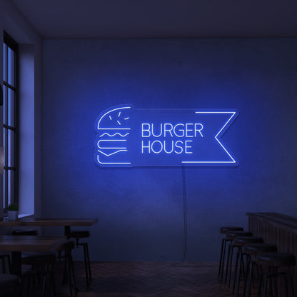 Burger House Neon Sign | Shineneon