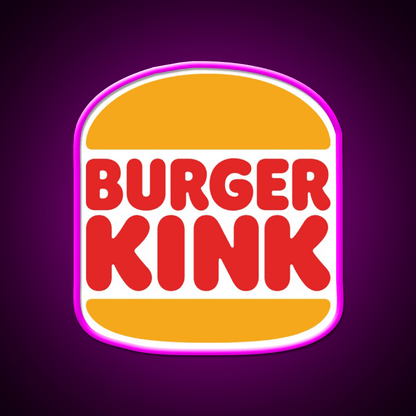 Burger Kink Meme Fast Food Led Neon Sign For Burger Place Rgb Color - Shineneon