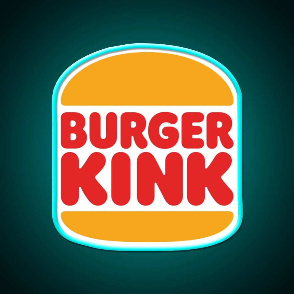 Burger Kink Meme Fast Food Led Neon Sign For Burger Place Rgb Color - Shineneon