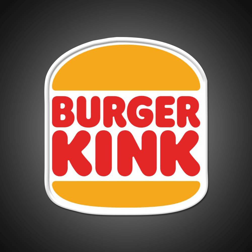Burger Kink Meme Fast Food Led Neon Sign For Burger Place Rgb Color - Shineneon