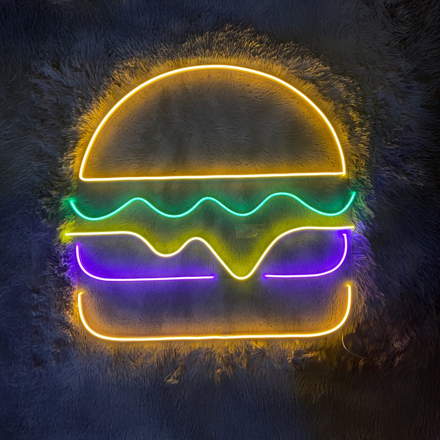 Burger Led Sign