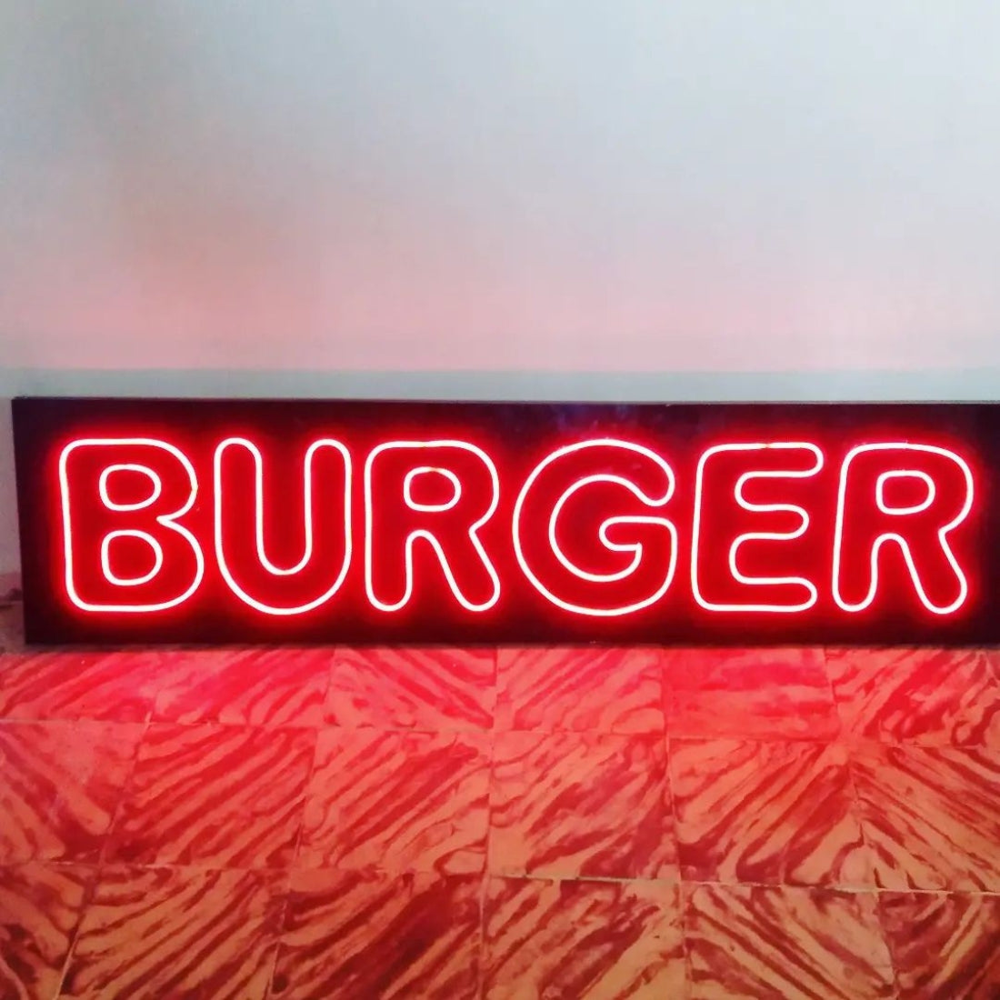 Burger Led Sign Business Neon Sign