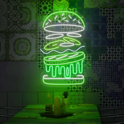 Burger Light Up Your Space With Neon Flavor | Shineneon