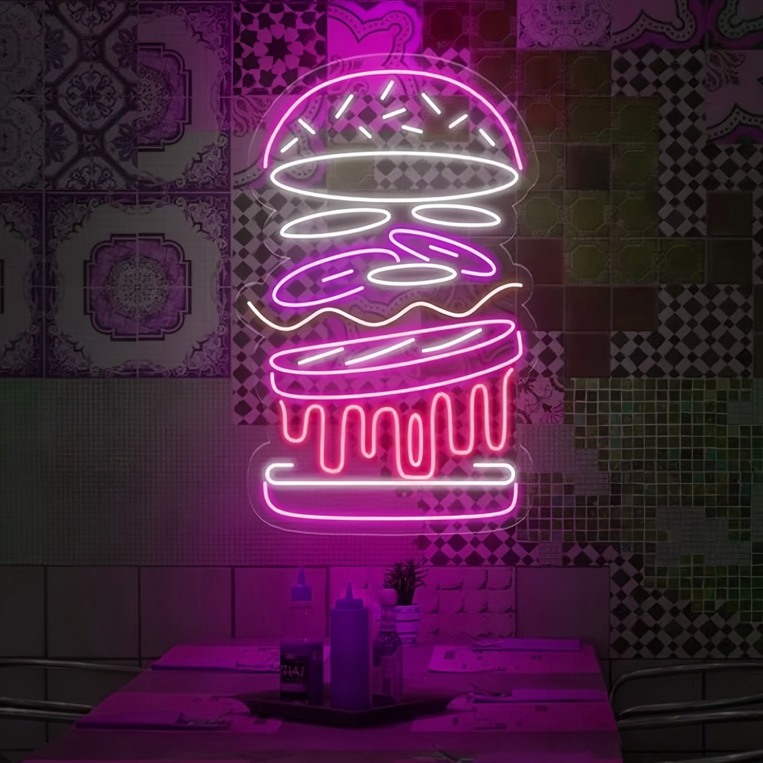 Burger Light Up Your Space With Neon Flavor | Shineneon