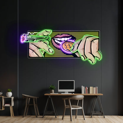 Burn Money With Bitcoin Led Neon Sign Light Custom Led Signs - Shineneon