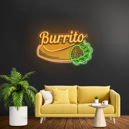 Burrito Custom Led Signs Artwork For Sale