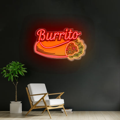 Burrito Custom Led Signs Artwork For Sale