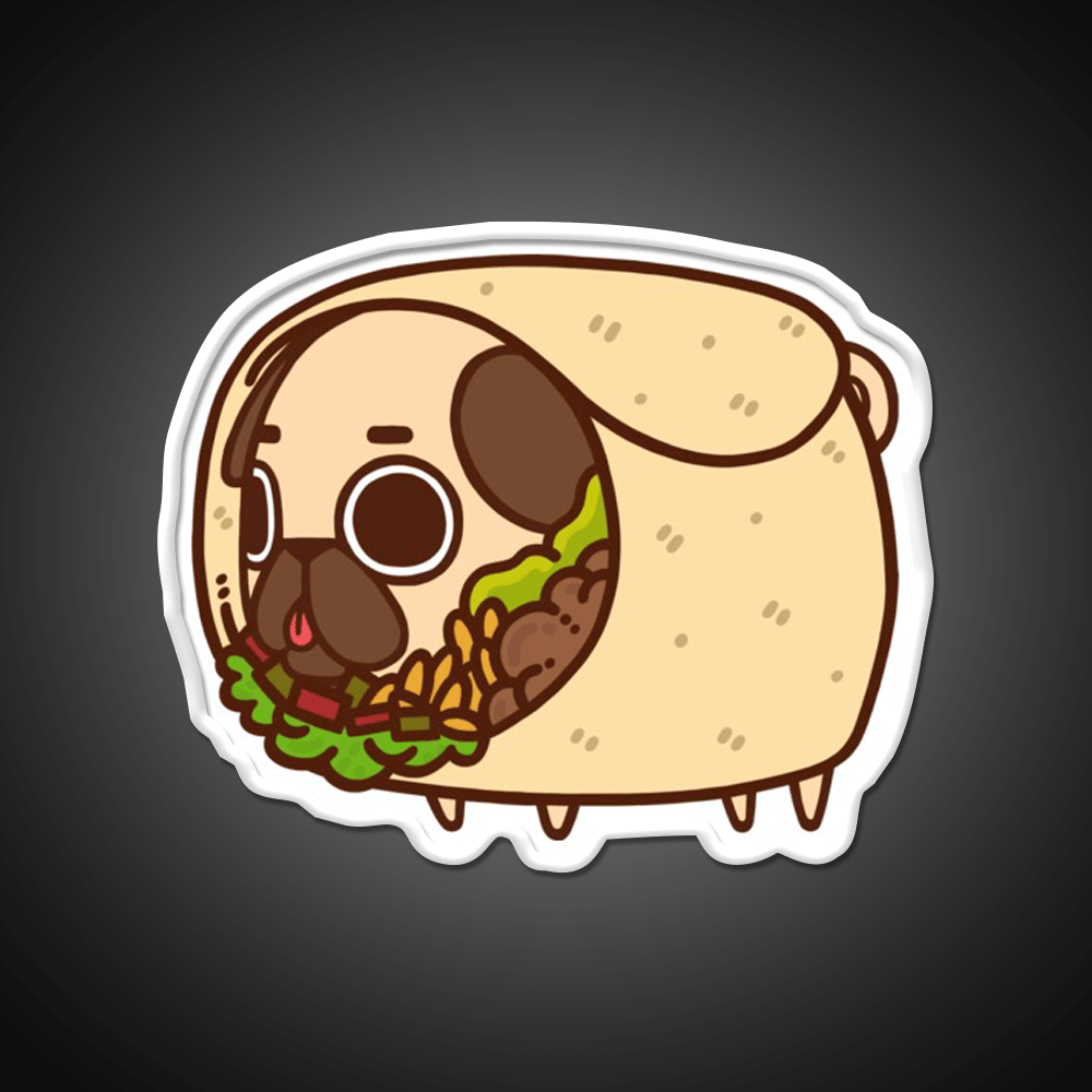 Burrito Puglie Fast Food Led Neon Sign For Burger Place Rgb Color - Shineneon