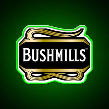 Bushmills Whiskey Drink Bar Led Neon Sign Rgb Color