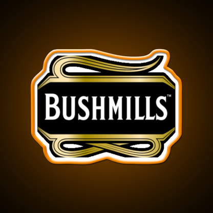 Bushmills Whiskey Drink Bar Led Neon Sign Rgb Color