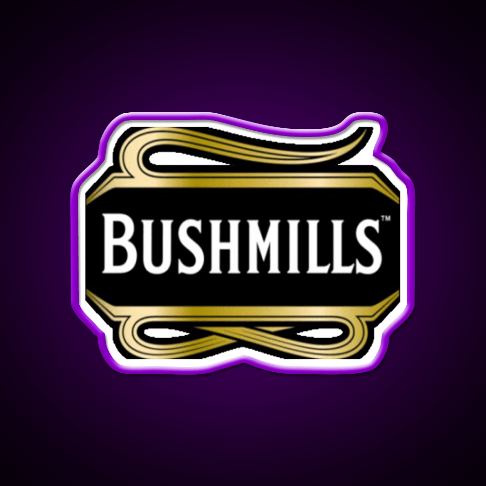 Bushmills Whiskey Drink Bar Led Neon Sign Rgb Color - Shineneon