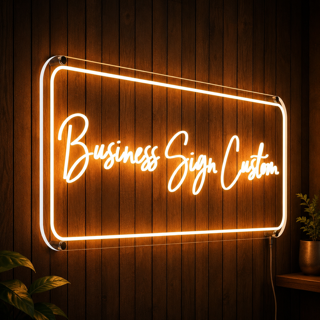 Business Sign Custom LED Neon Sign - 01 Original Product Image