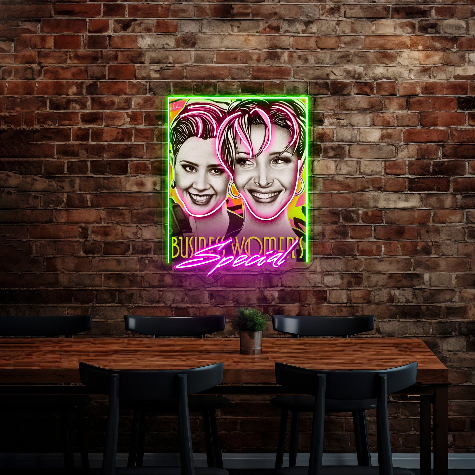 Business Womens Special Artwork Business Neon Sign | Shineneon
