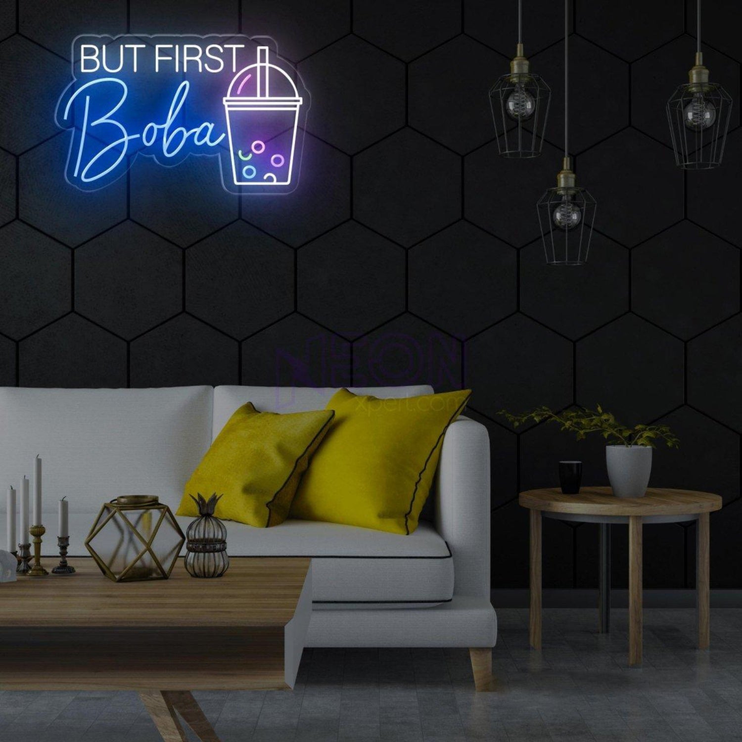 But First Boba Led Sign For Tea Enthusiasts | Shineneon