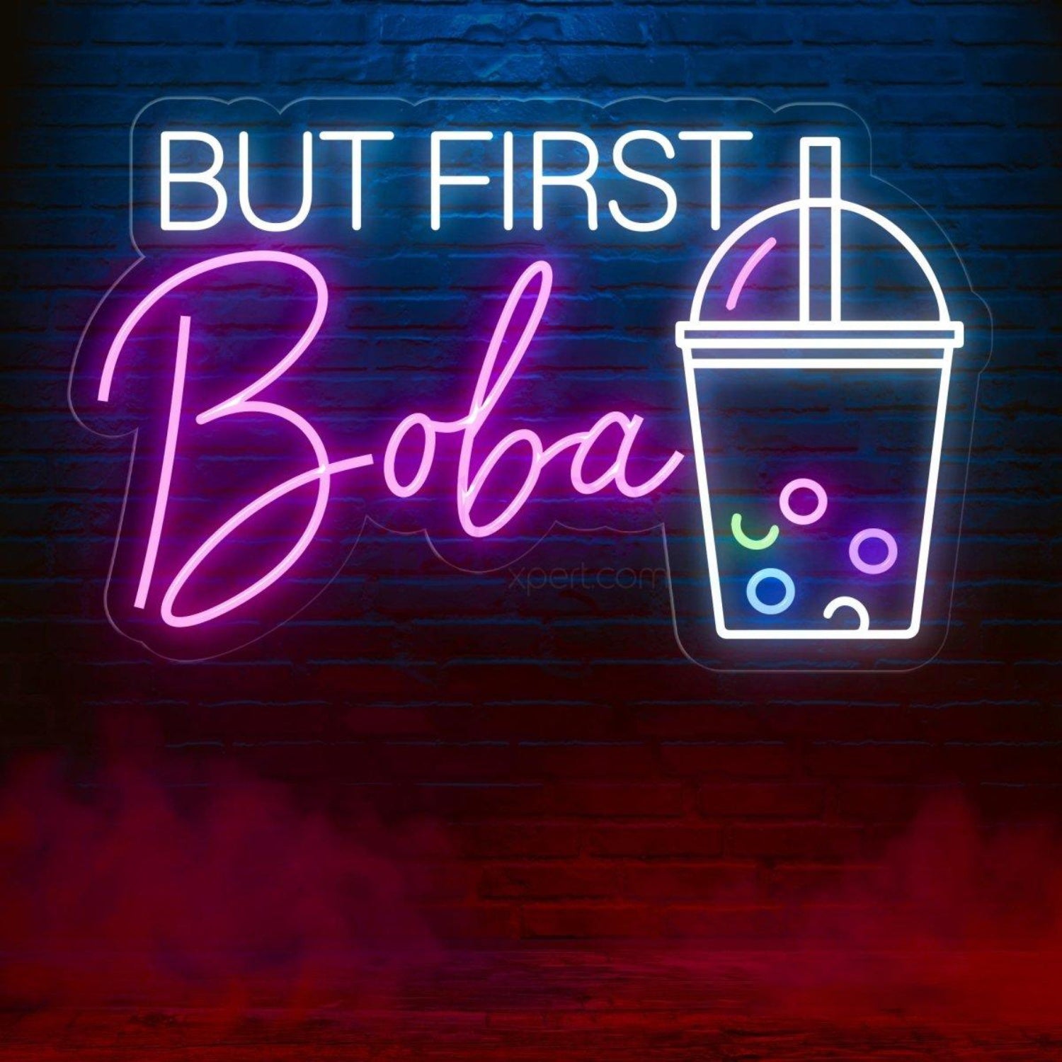 But First Boba Led Sign For Tea Enthusiasts | Shineneon