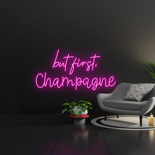 But First Champagne Decorations For Her Gifts