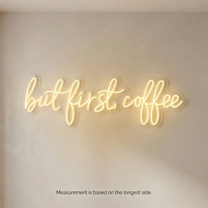 But First Coffee Business LED Neon Sign - 04 Size Image