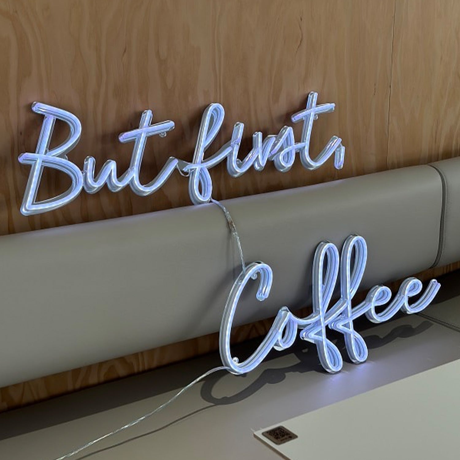 But First Coffee Led Neon Sign Wall Art For Kitchen Cafe Wall Decor | Shineneon