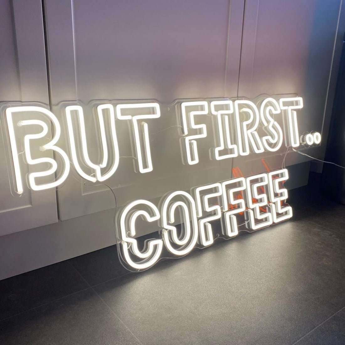 But First Coffee Led Sign Business Neon Sign Wall Decor - Shineneon
