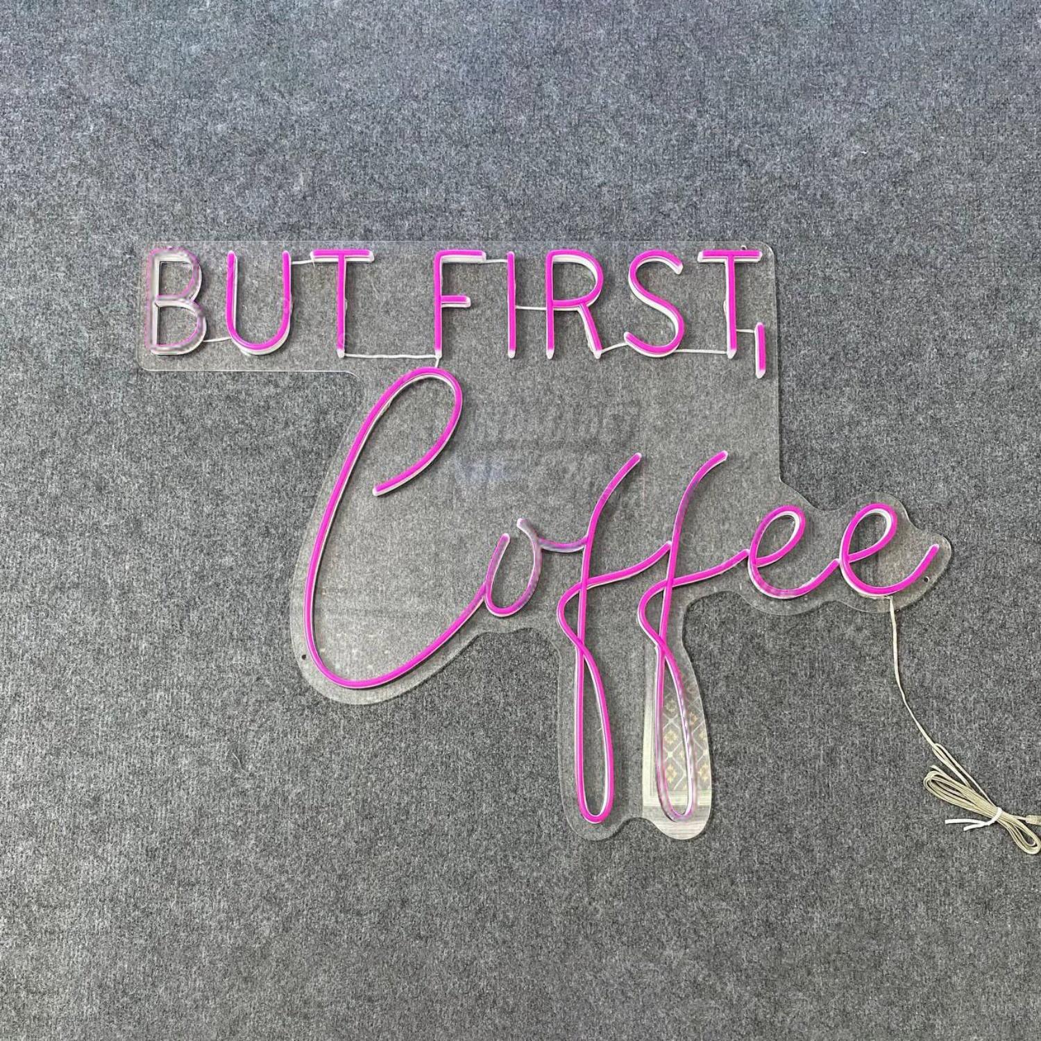 But First Coffee Neon Led Neon Sign | Shineneon