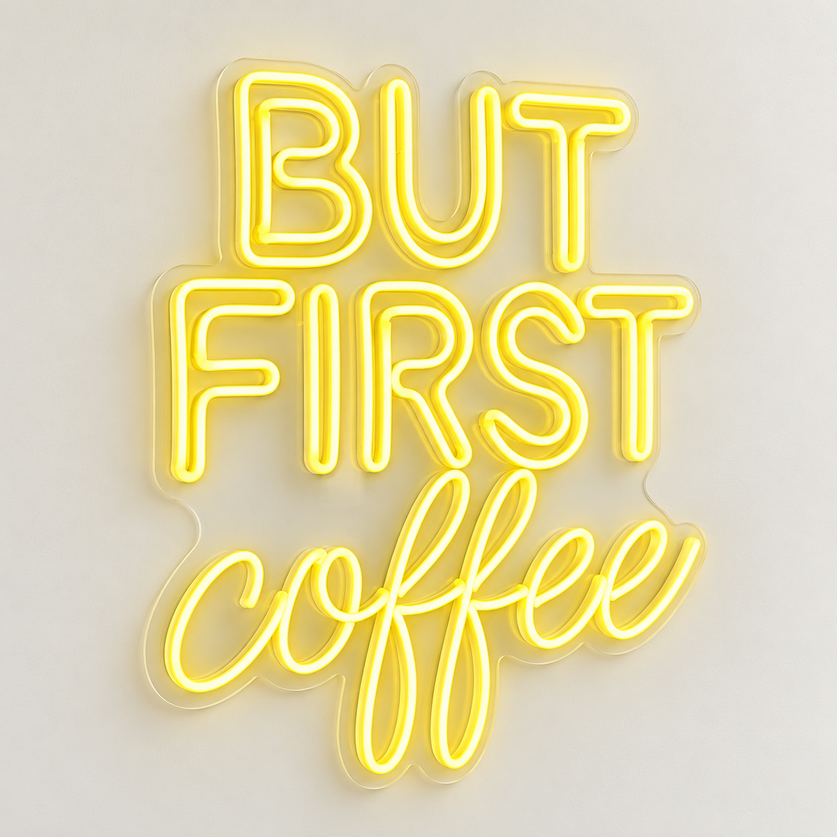 But First Coffee LED Neon Sign