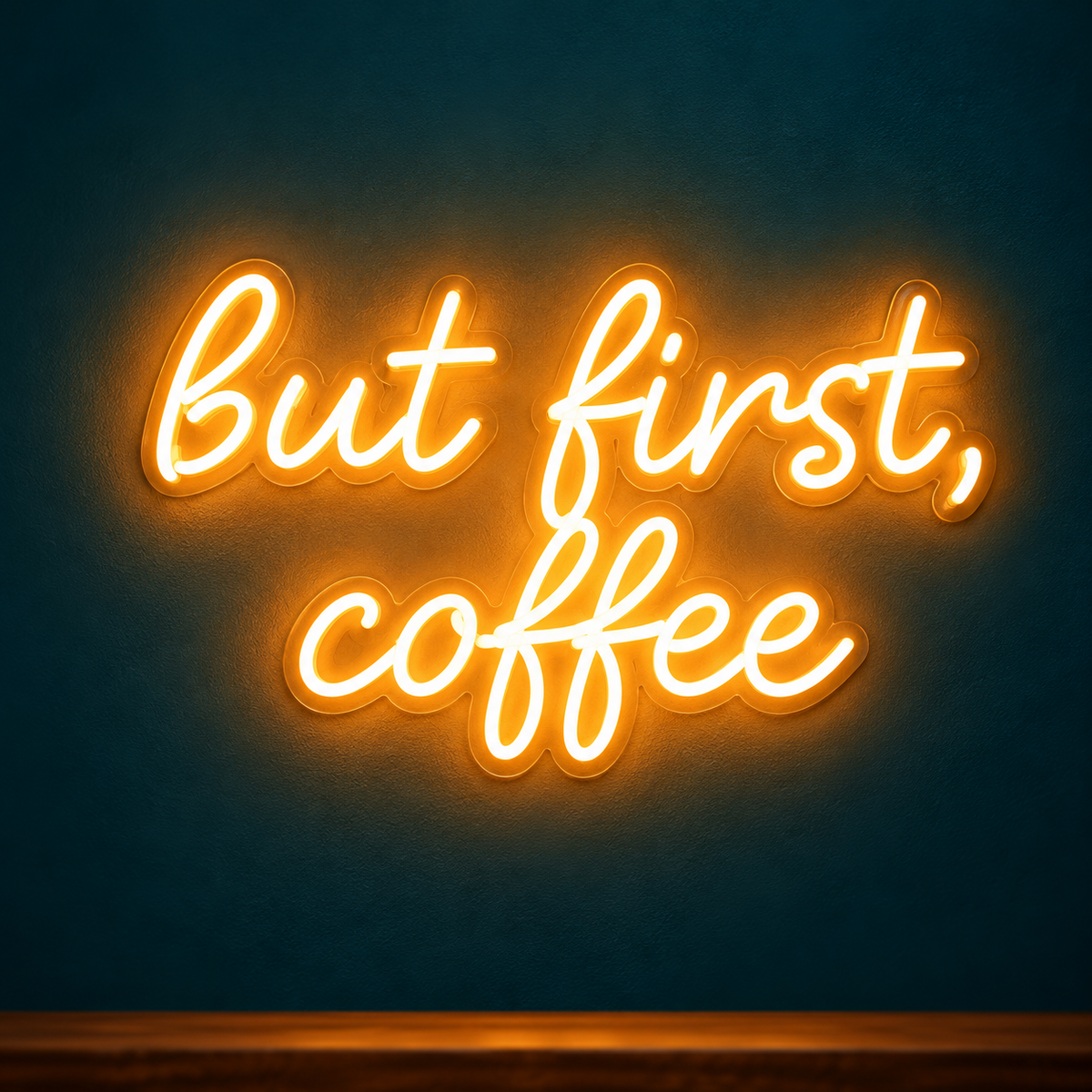 But First Coffee LED Neon Sign