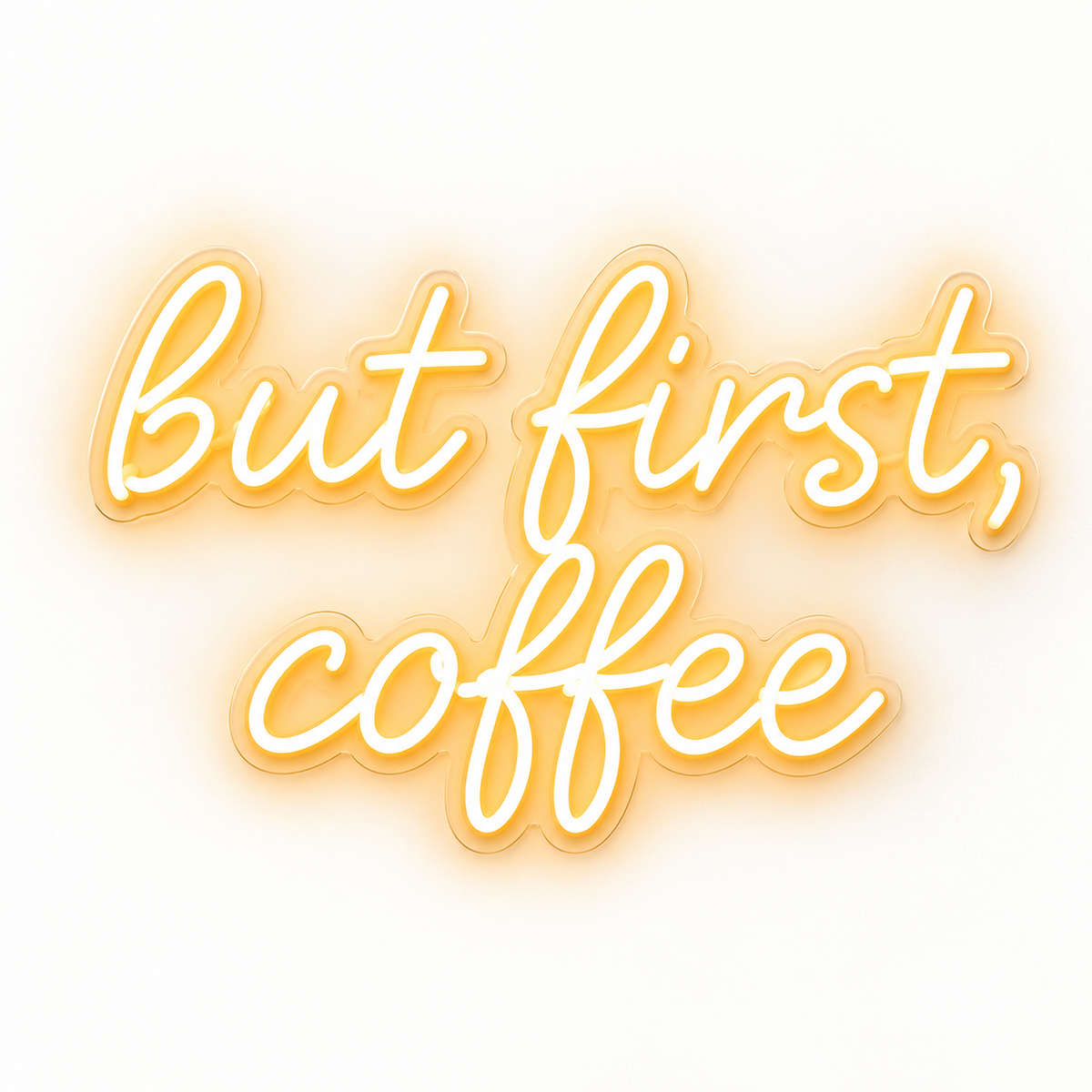 But First Coffee LED Neon Sign