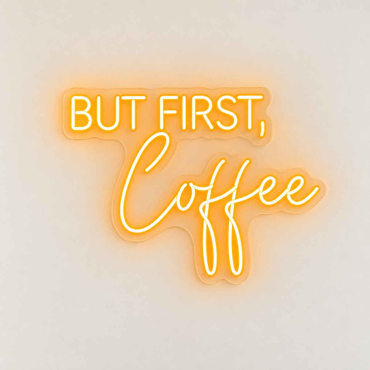 But First Coffee LED Neon Sign