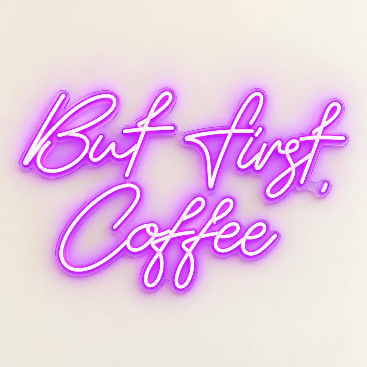 But First Coffee LED Neon Sign