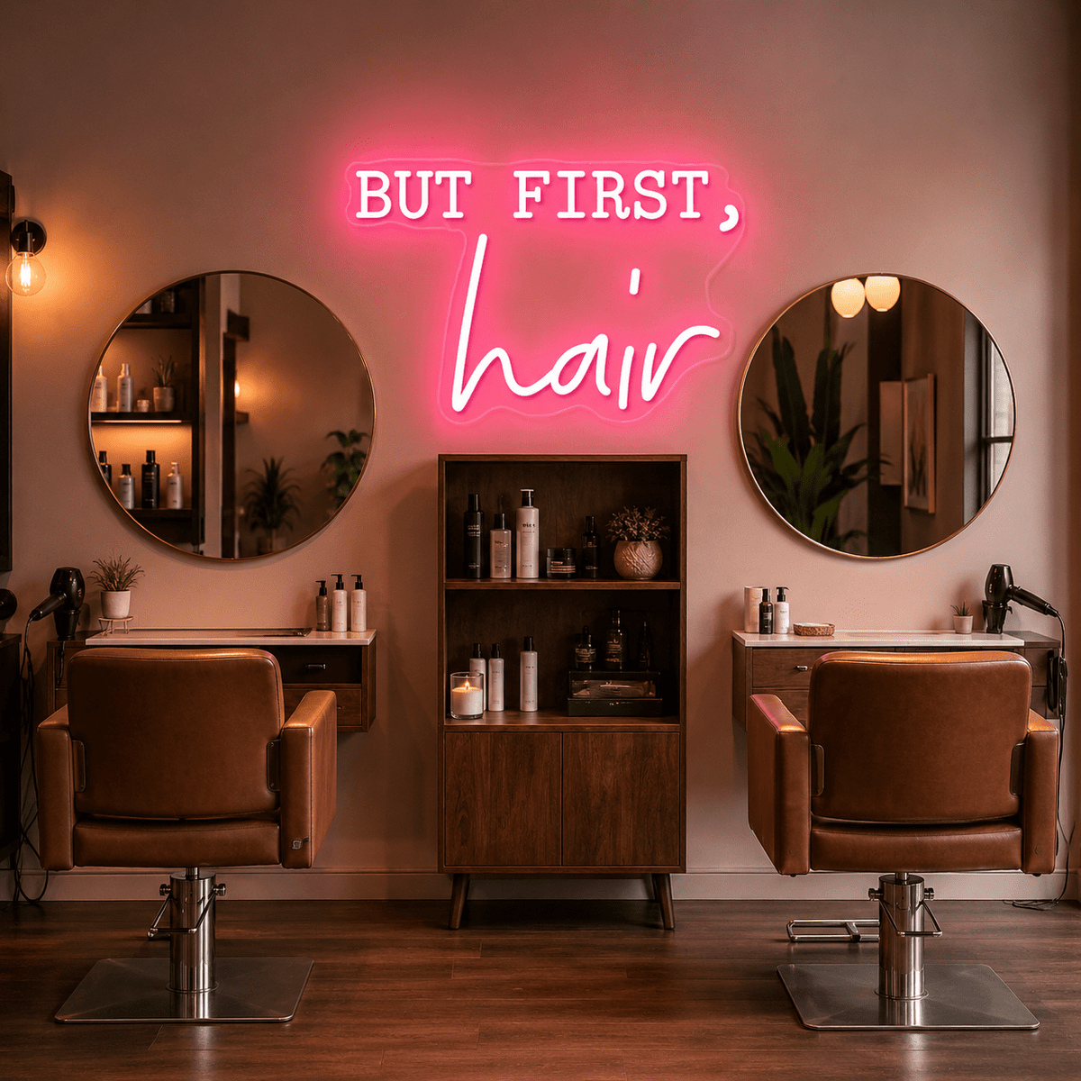 But First Hair LED Neon Sign - Shineneon