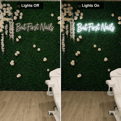 But First Nails LED Neon Sign Home Decor - Shineneon