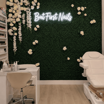 But First Nails LED Neon Sign Home Decor - Shineneon