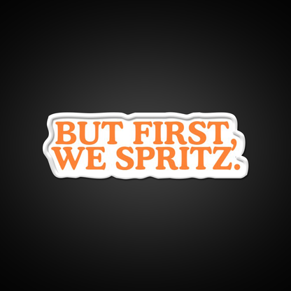 But First We Spritz Cocktail Bar Decor Led Neon Sign Rgb Color - LED neon sign view 11