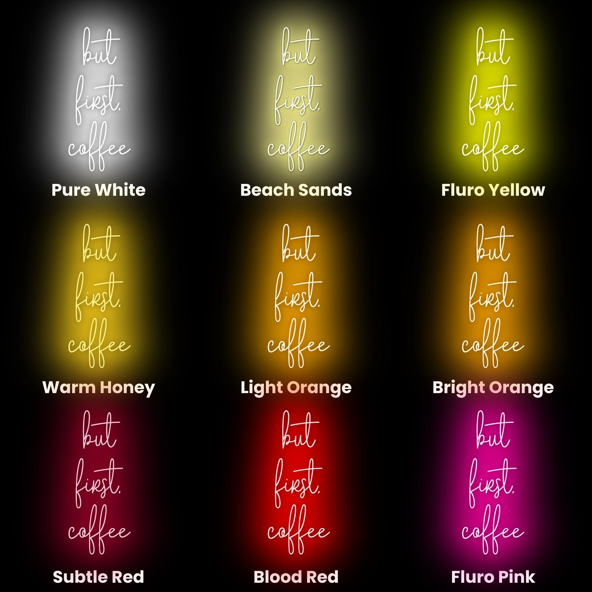 But First, Coffee Led Neon Sign | Shineneon