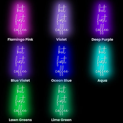 But First, Coffee Led Neon Sign | Shineneon
