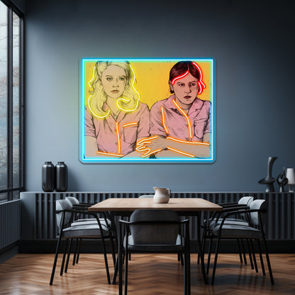 But Im A Cheerleader Artwork Business Neon Sign - Size and dimension reference