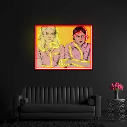 But Im A Cheerleader Artwork Business Neon Sign - Custom LED neon sign front view